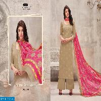 shahnaz art muskari Wholesale Embroidered Dress material